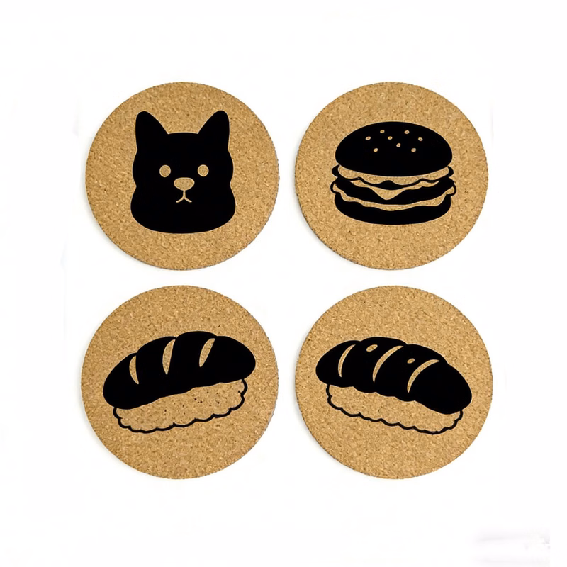 Natural Cork Drink Coaster