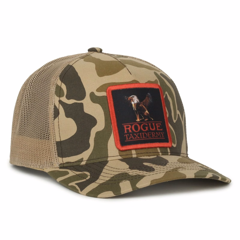 5-Panel Generic Camo Mesh Back Cap