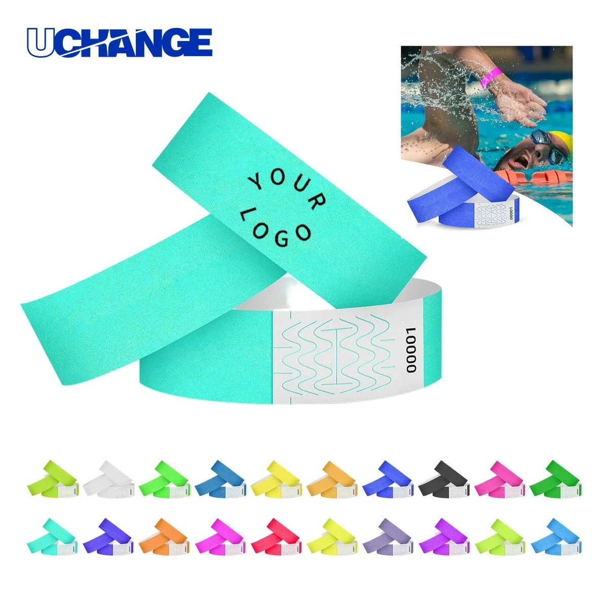 Waterproof Wristband Anti-Tamper Security Band 1