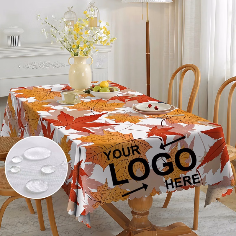 Dust-Proof Wrinkle Resistant Table Cloth
