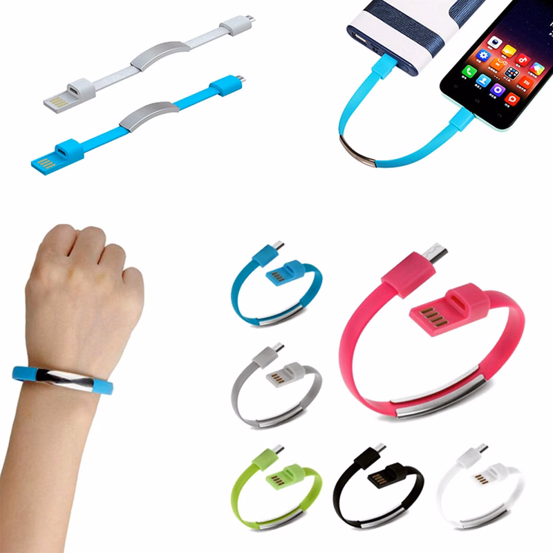 USB Data Cable Bracelet Wristband
