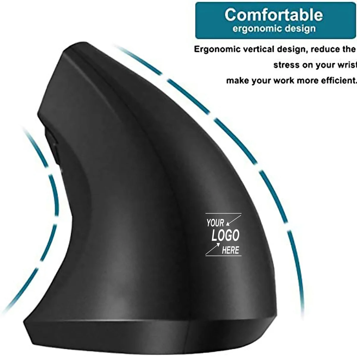 Ergonomic Wireless Vertical Mouse 1
