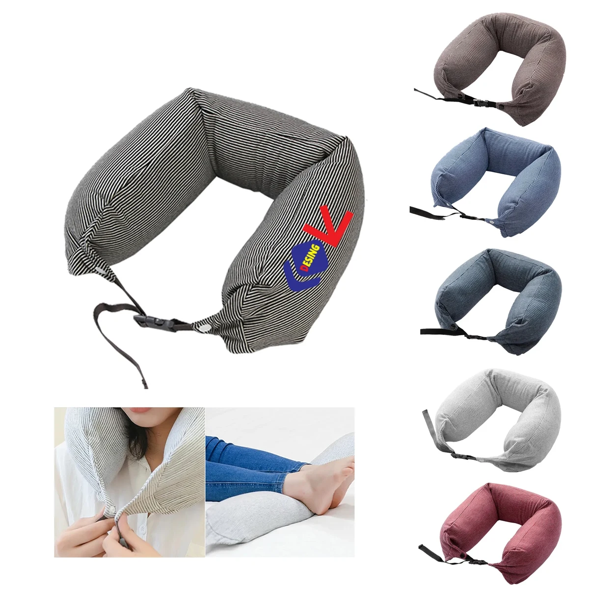 Multifunctional Travel Sleeping Neck Pillow MOQ 20PCS 1