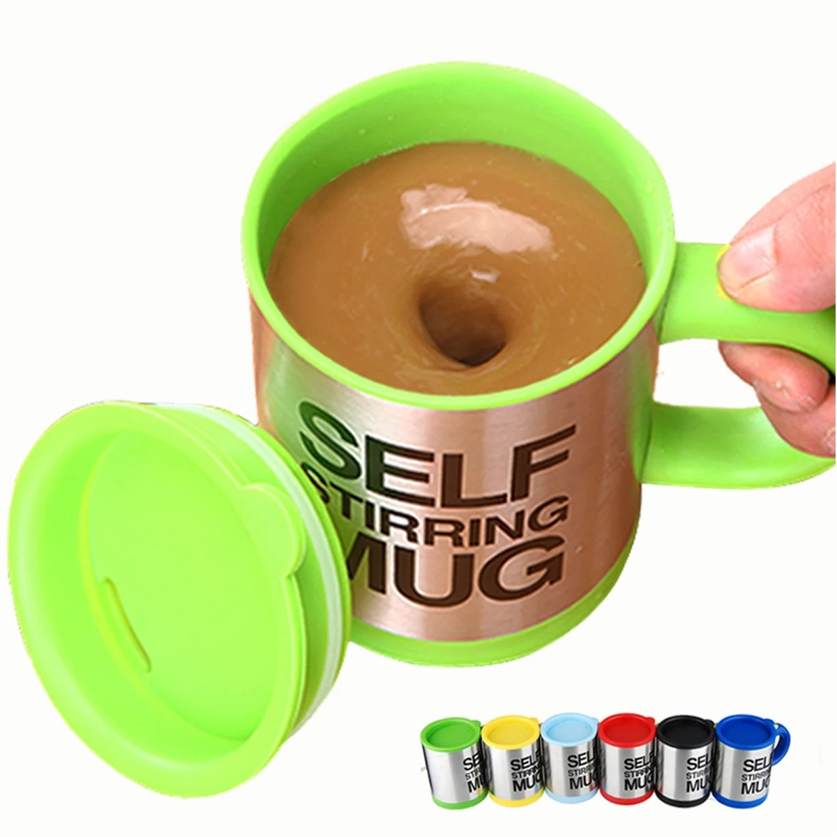 Self Stirring Coffee Mug Automatic Mixing & Spinning Cup 1