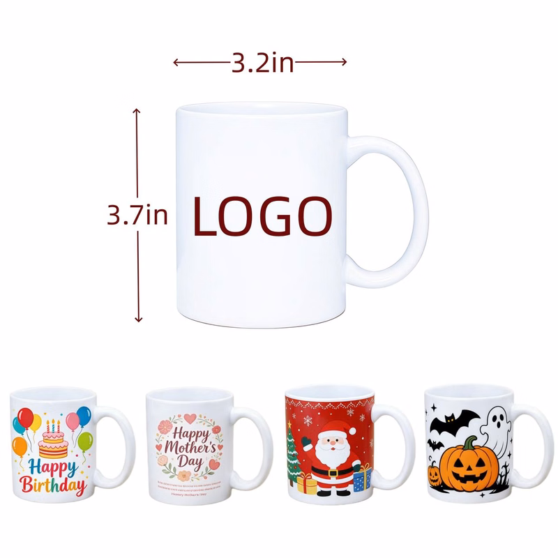 Customizable Full Color Coffee Mugs