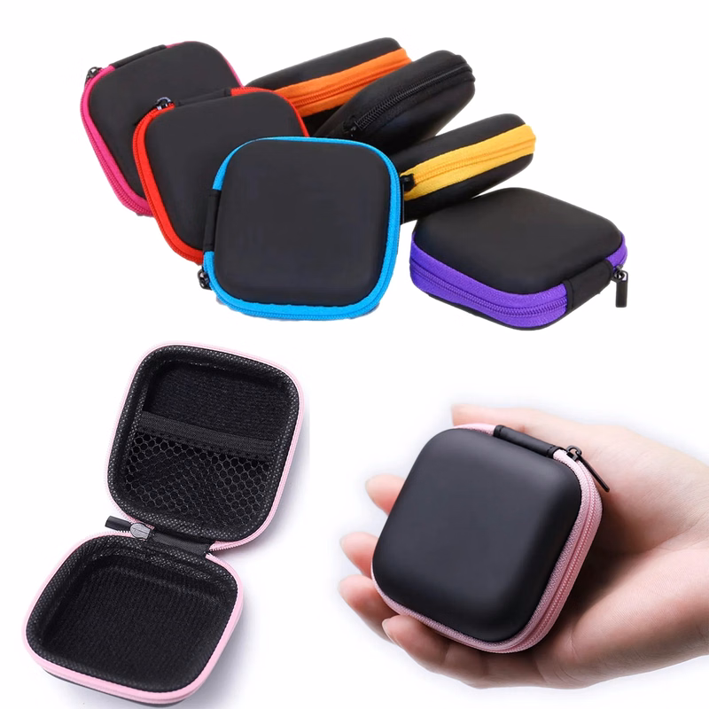 Square EVA Earphone Case