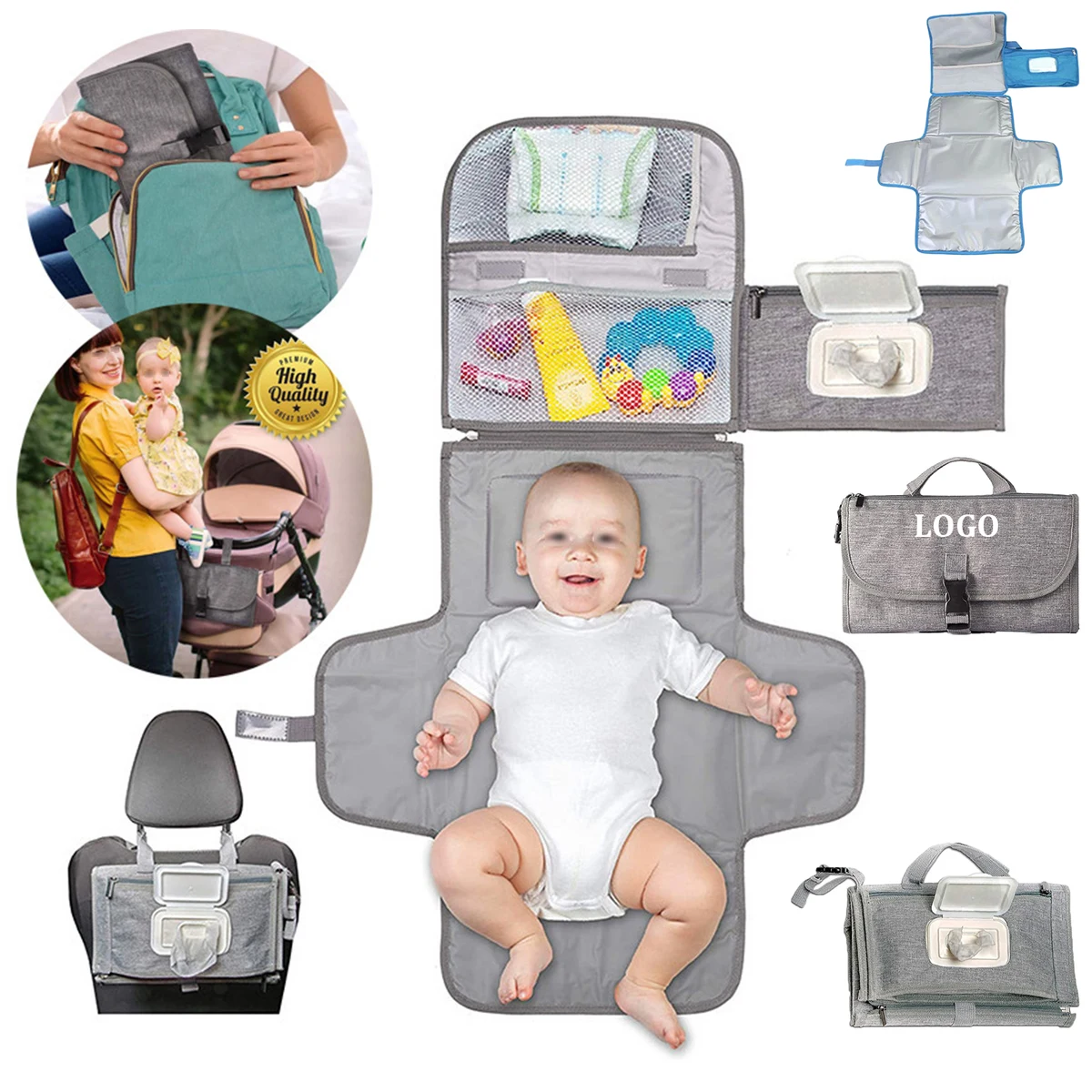Portable Diaper Changing Pad 1