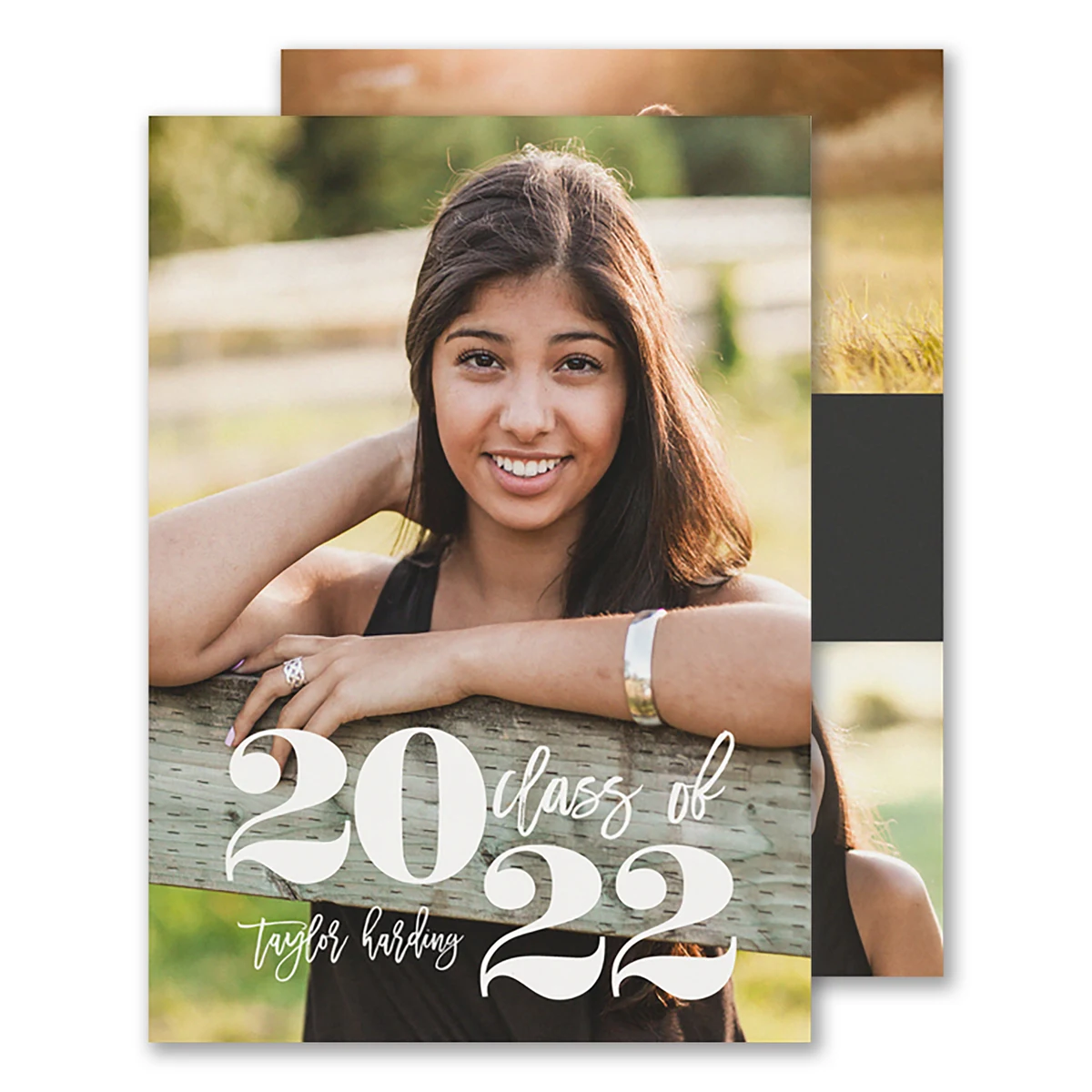 Split Year Graduation Invitation 1
