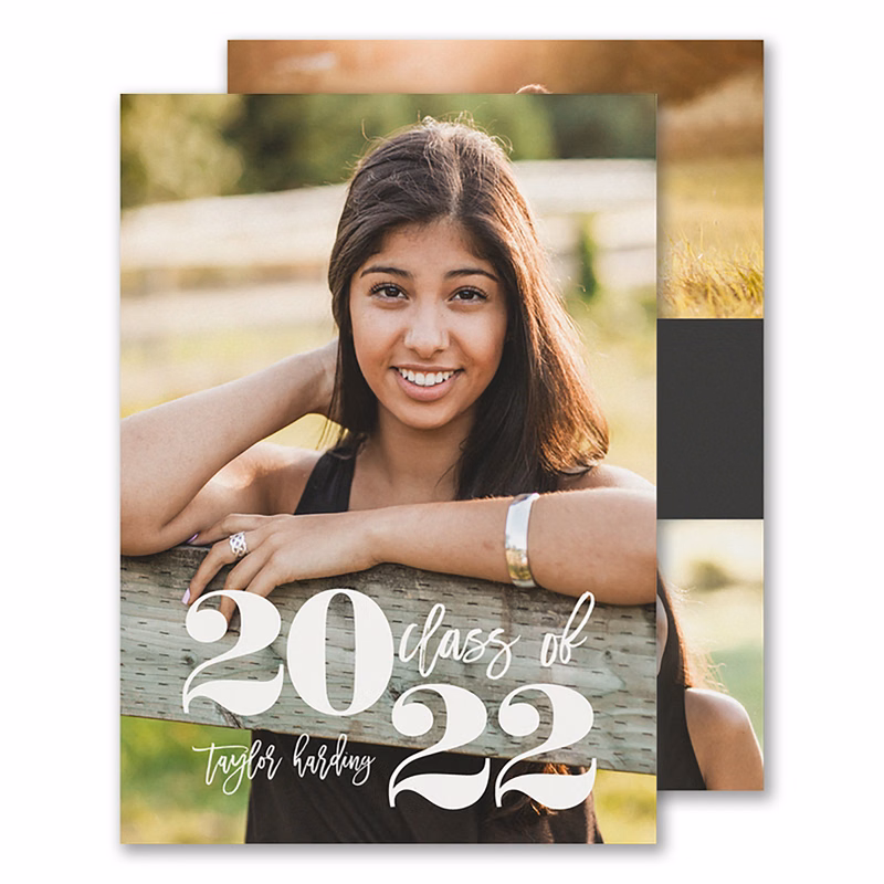 Split Year Graduation Invitation