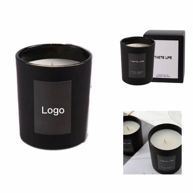 Black Jars Soybean Wax Candle