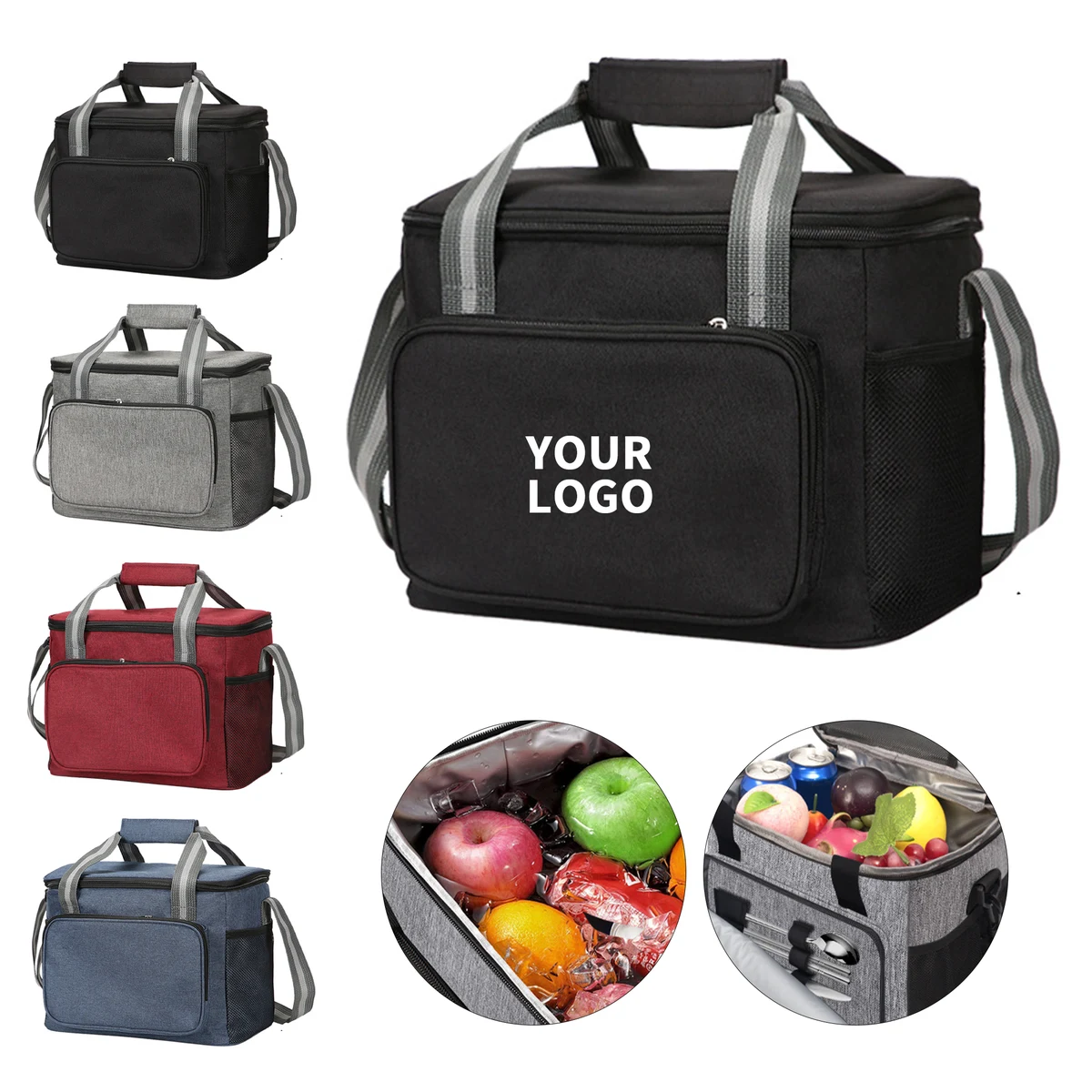 PEVA Cooler Bag Twenty Four Can Capacity 1