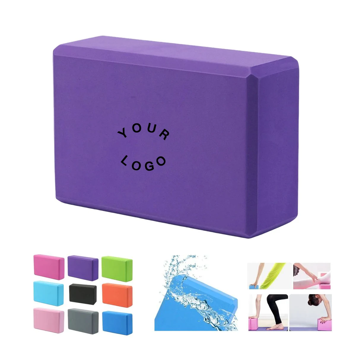 Lightweight EVA Foam Yoga Block for Stretching 1