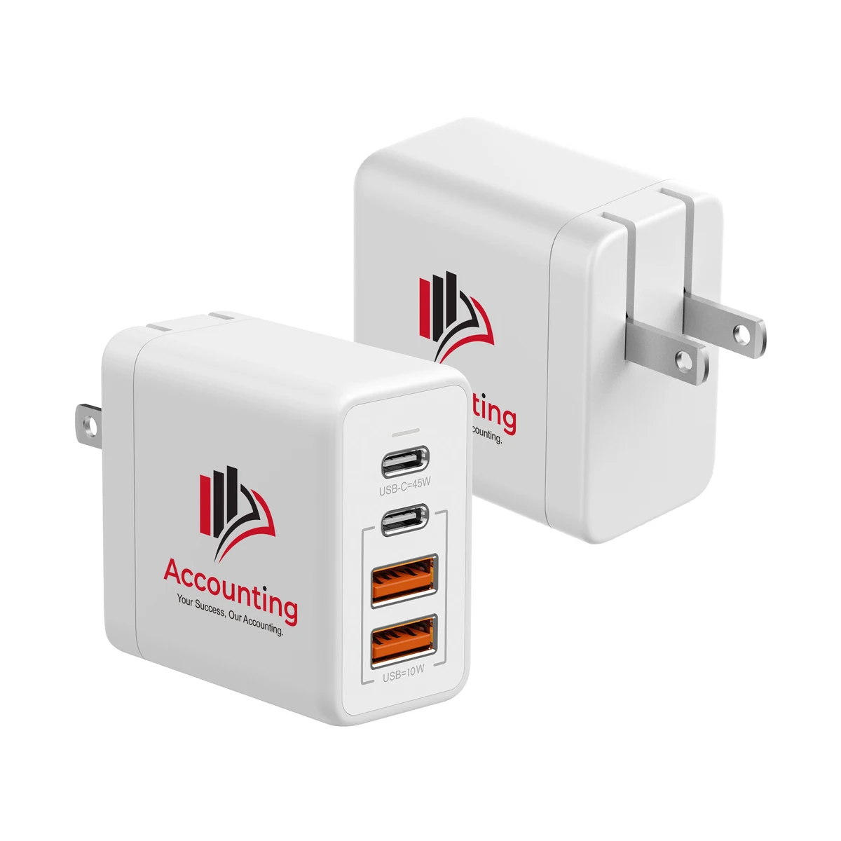 Foldable 4-In-1 45W USB Wall Charger 1