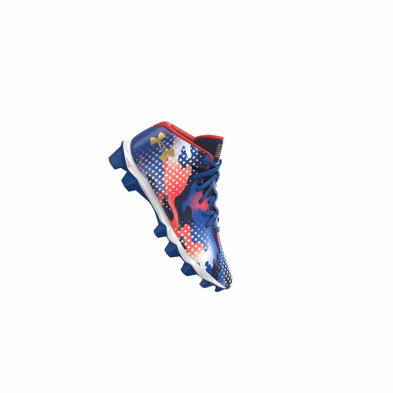 UA Spotlight Franchise 4 RM USA Jr. Boys' Football Cleats