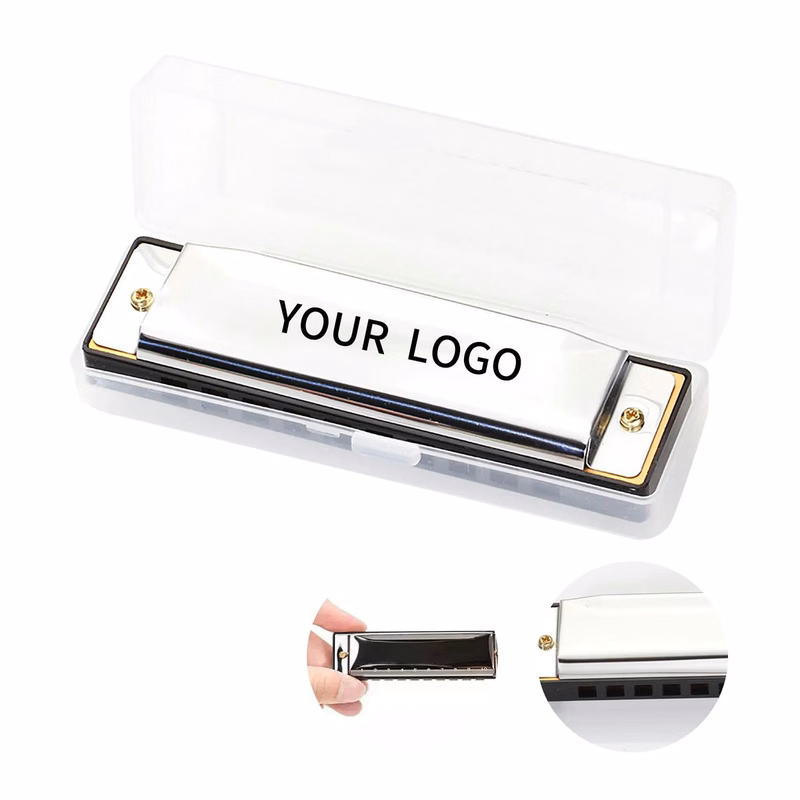 Custom Laser Engraved 10-Hole Harmonica