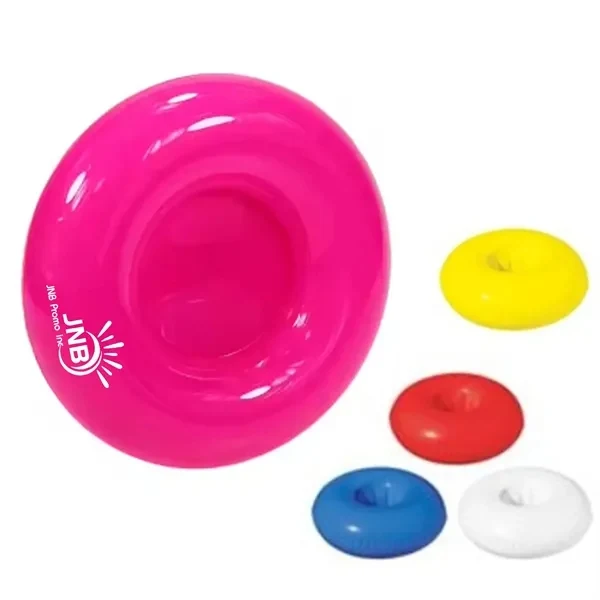 Fun and Functional Inflatable Beverage Float Holder 1