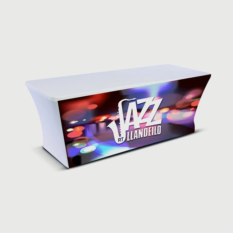 TruFit™ Throw, Full-Color, Dye-Sublimation, Front Panel - 6' table runner