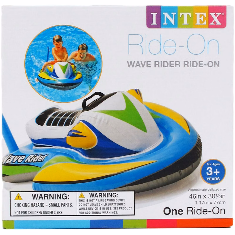 Intex Wave Rider Ride-On Float 46" x 30.5"