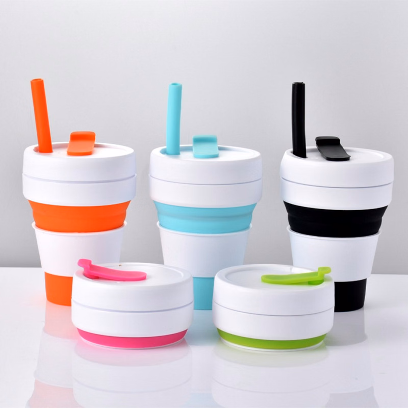 Folding Travel Silicone Water Cup