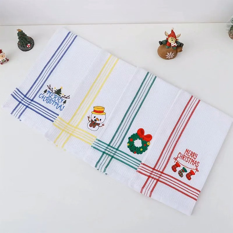 Waffle Christmas Towel