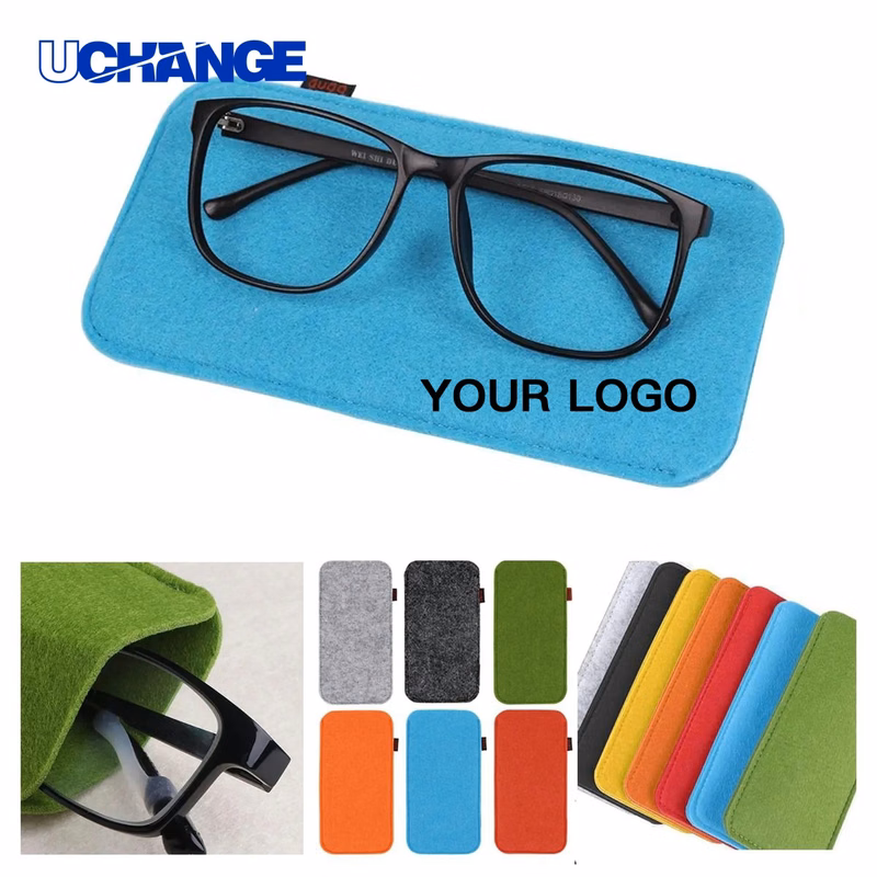 Soft Felt Sunglasses Pouch