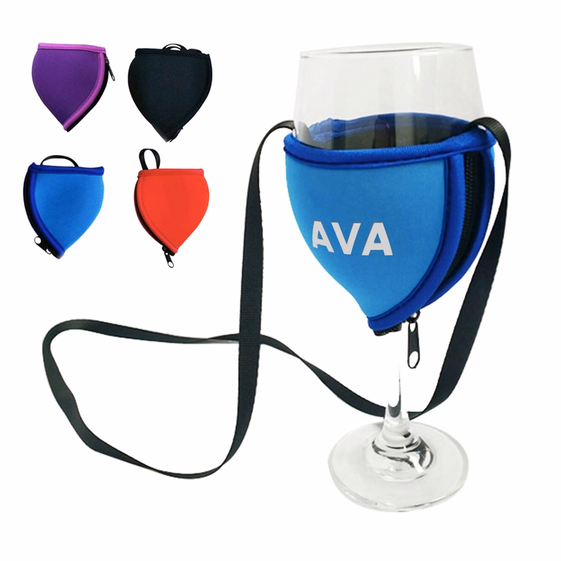 Zipper Wine Glass Sleeve