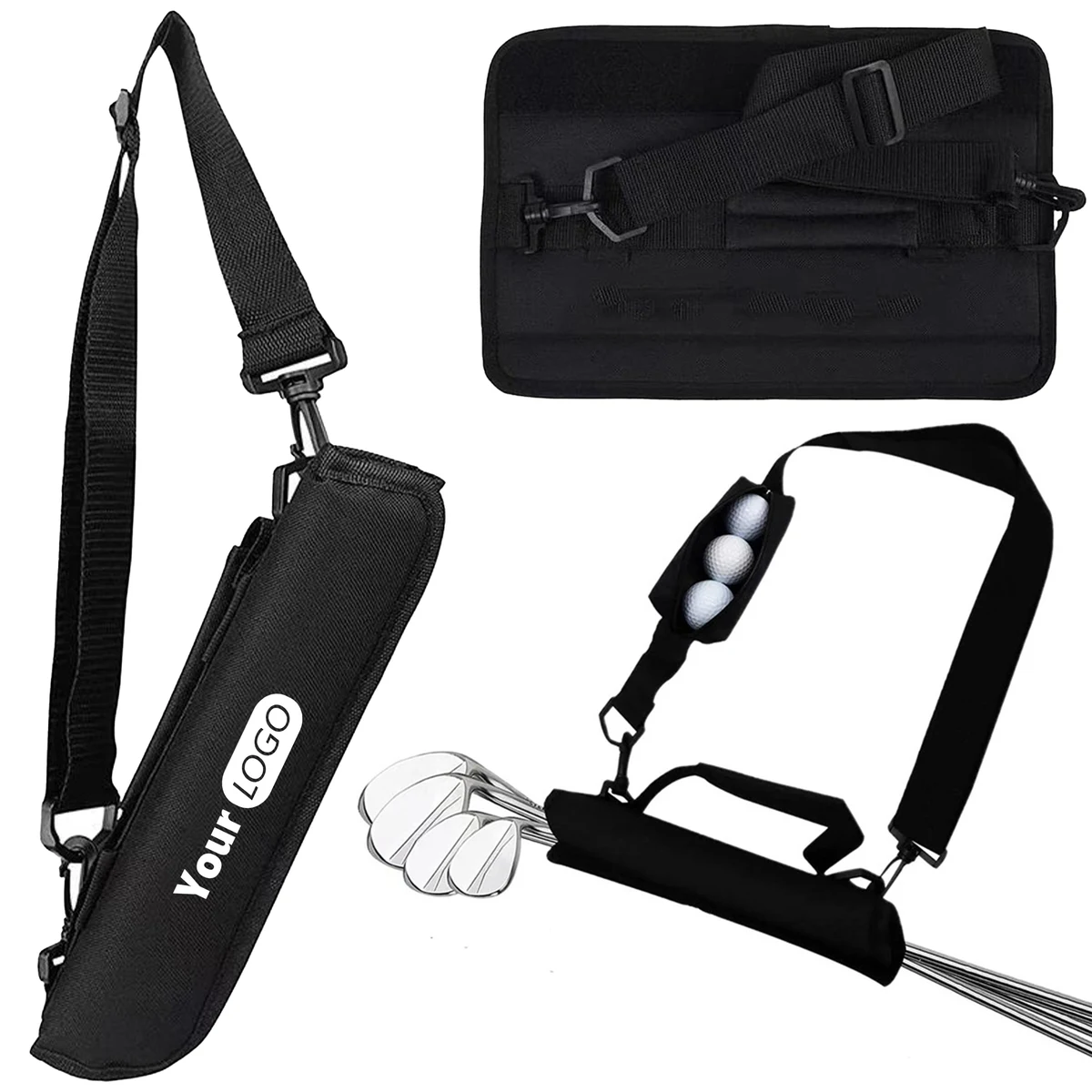 Oxford Foldable And Portable Mini Golf Handbag 1