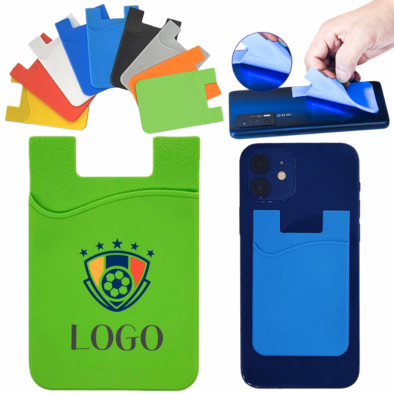 Silicone ID Card Phone Pouch