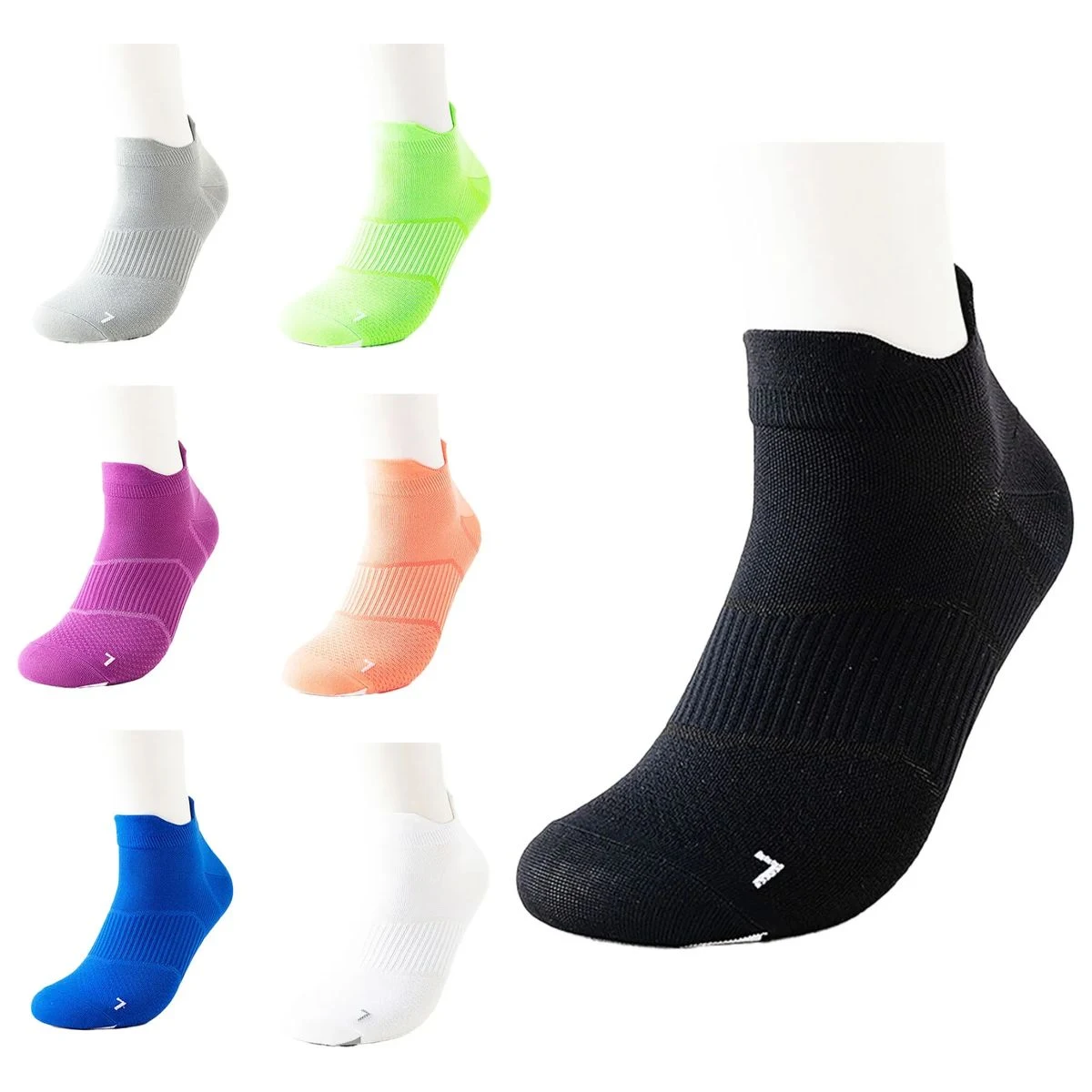 Womens Ankle Athletic Socks 1