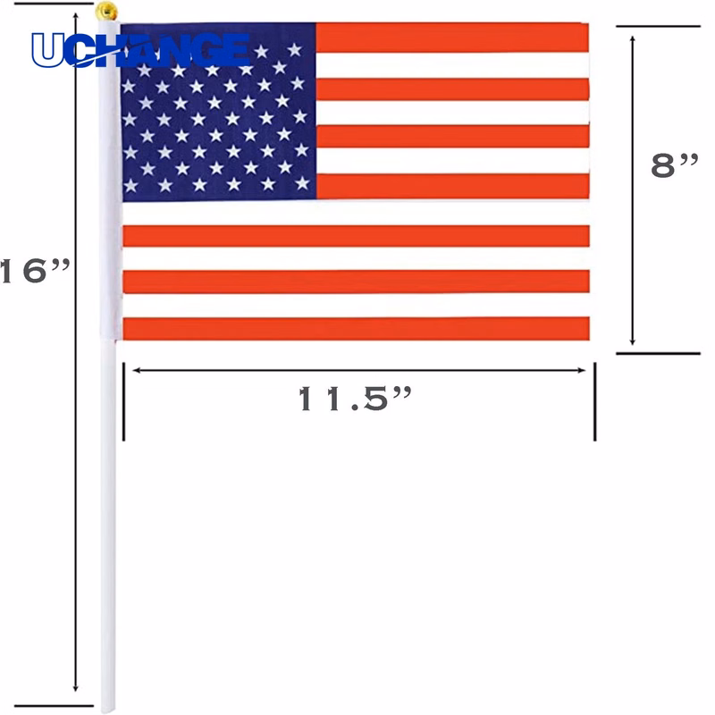 Full Color Stick Flag for Event Promotions