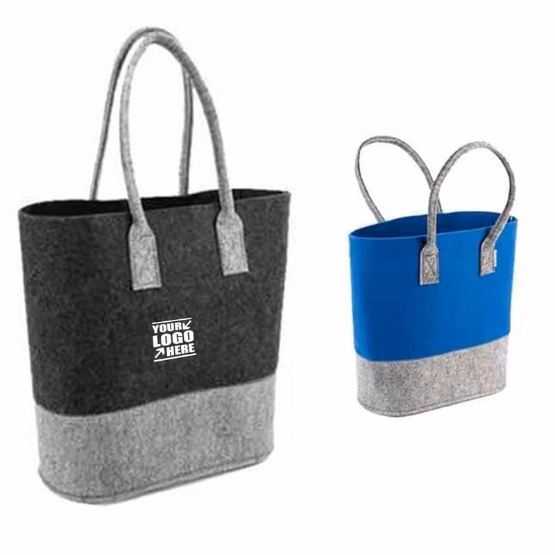 Shopping Felt Tote Bags For Woman