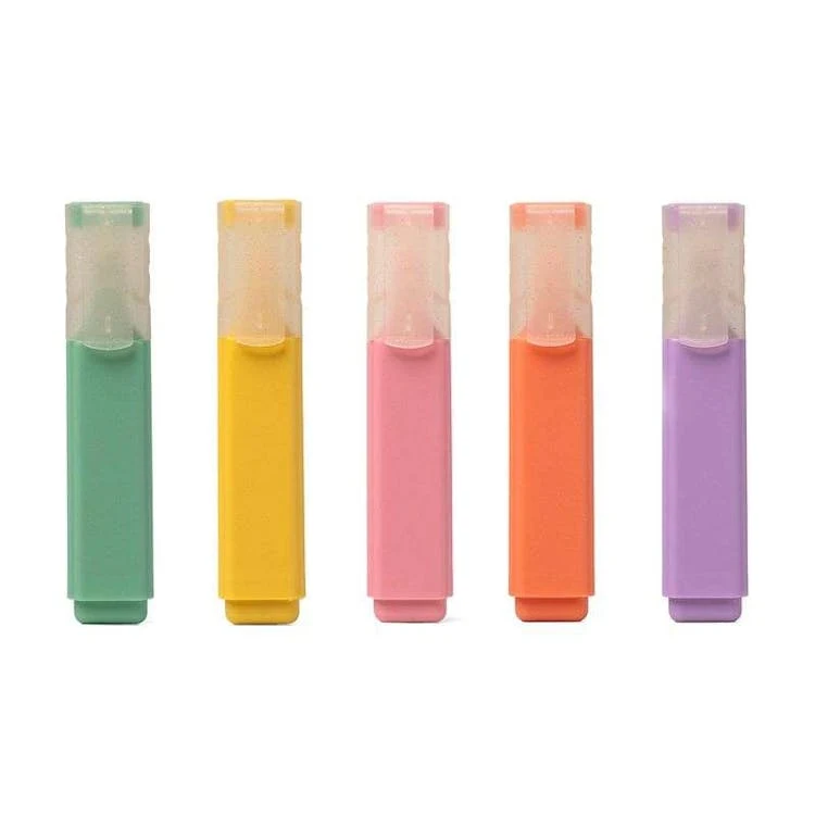 Glitter Highlighter Set - 5 Colors 1