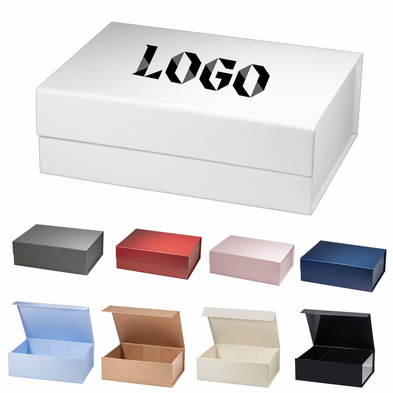 Magnetic Flip Top Foldable Gift Box