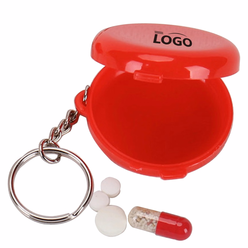 KeyChain  PP Pill Case