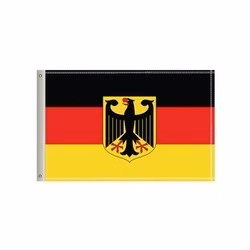 National Flag, Germany, Double-Sided - 60"W x 36"H