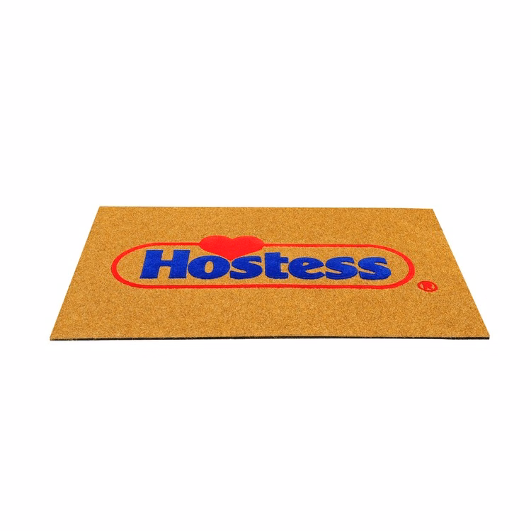 Flocked Faux Coco Floor Mat