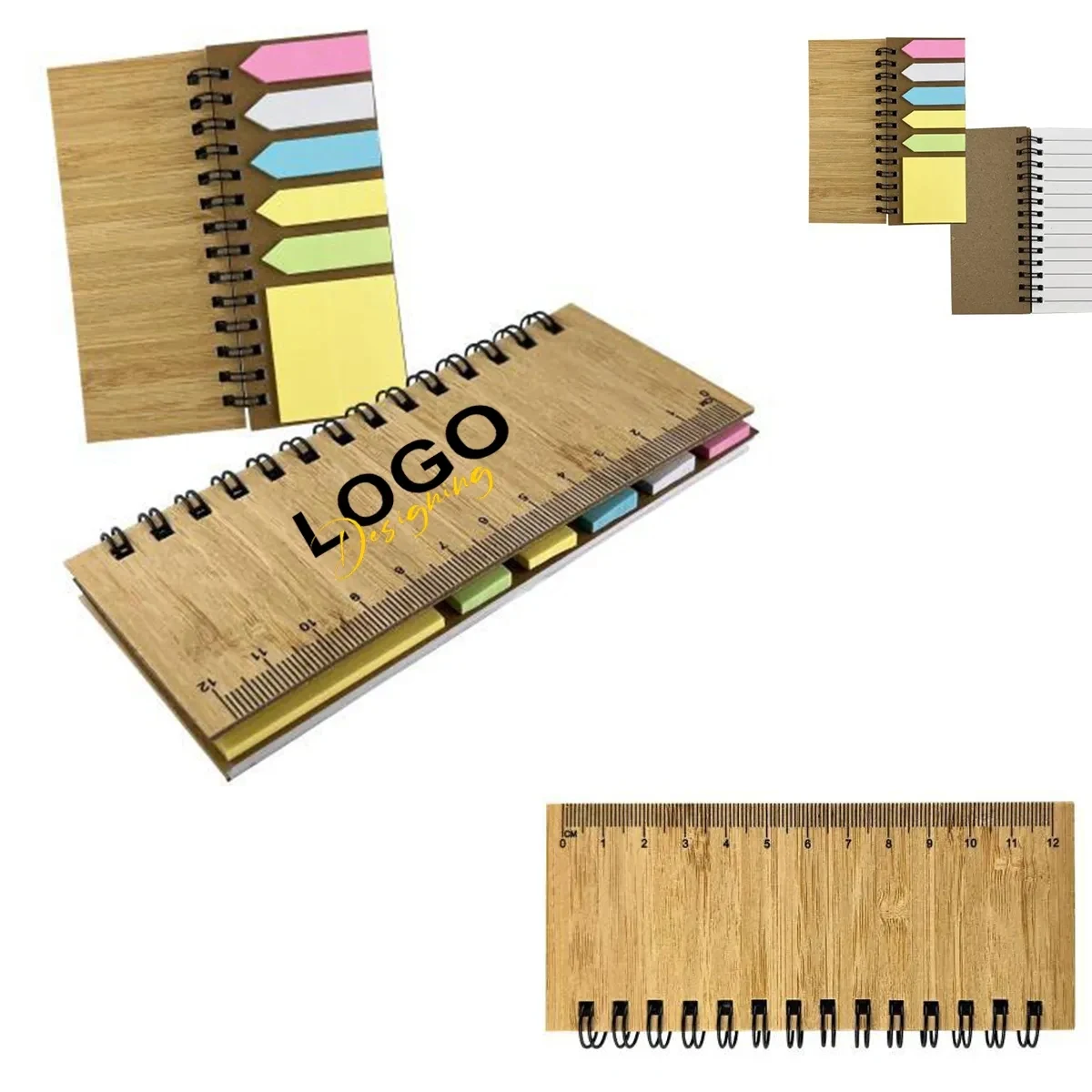Bamboo Sticky Note Wallet 1