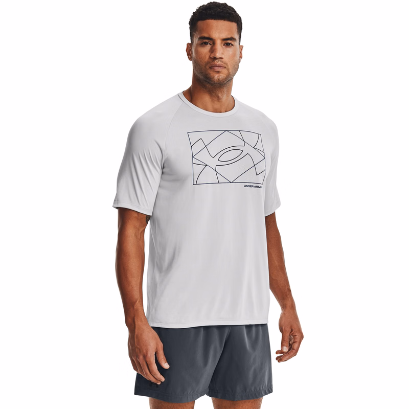 Men's UA Tech 2.0 Boxed Logo Short Sleeve 