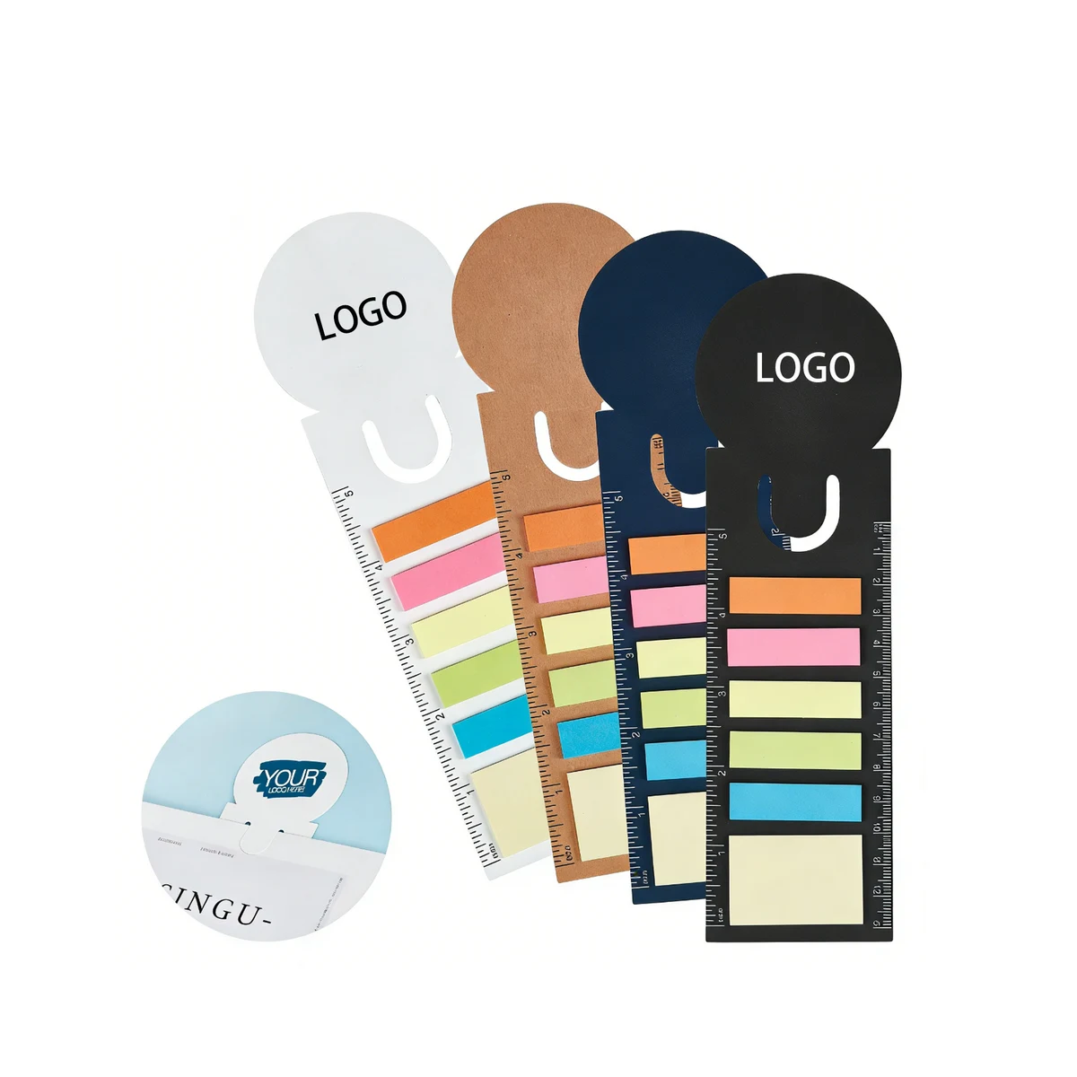 Bookmark Ruler Sticky Note Pad 1