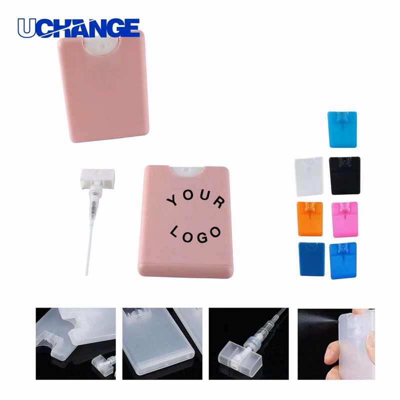 Card Spray Bottle Plastic Refillable Portable