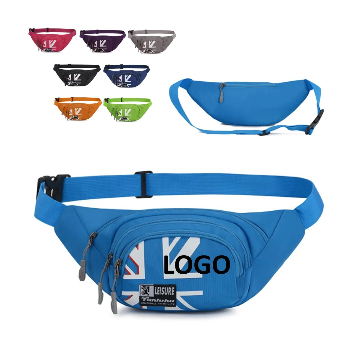 Waterproof Large Capacity Hiking Waist Bag 1