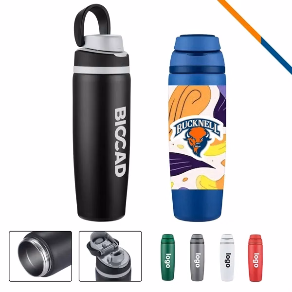 LumeSip Insulated Tumbler - 25 OZ. for Commutes, Fitness and Travel