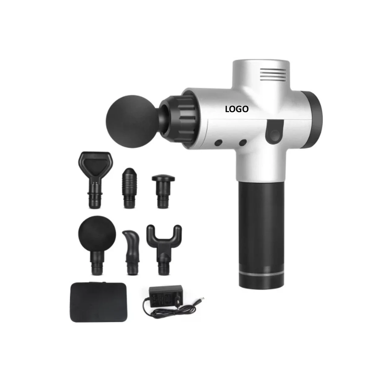 Muscle Massage Gun with 4 Attachments 1