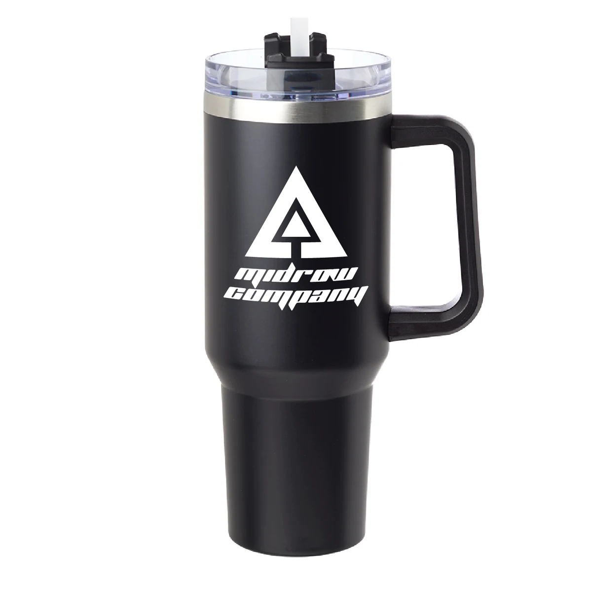 40 oz. Pinnacle Stainless Steel Travel Mug (1 Color Imprint) 1
