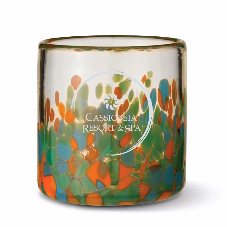 Twine Living® Viajar Short Recycled Glass Tumbler, set of 2