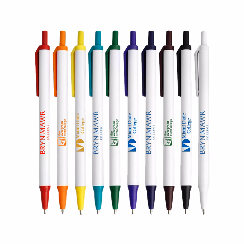 Union Printed - Alice Stick Click Pen with Clip