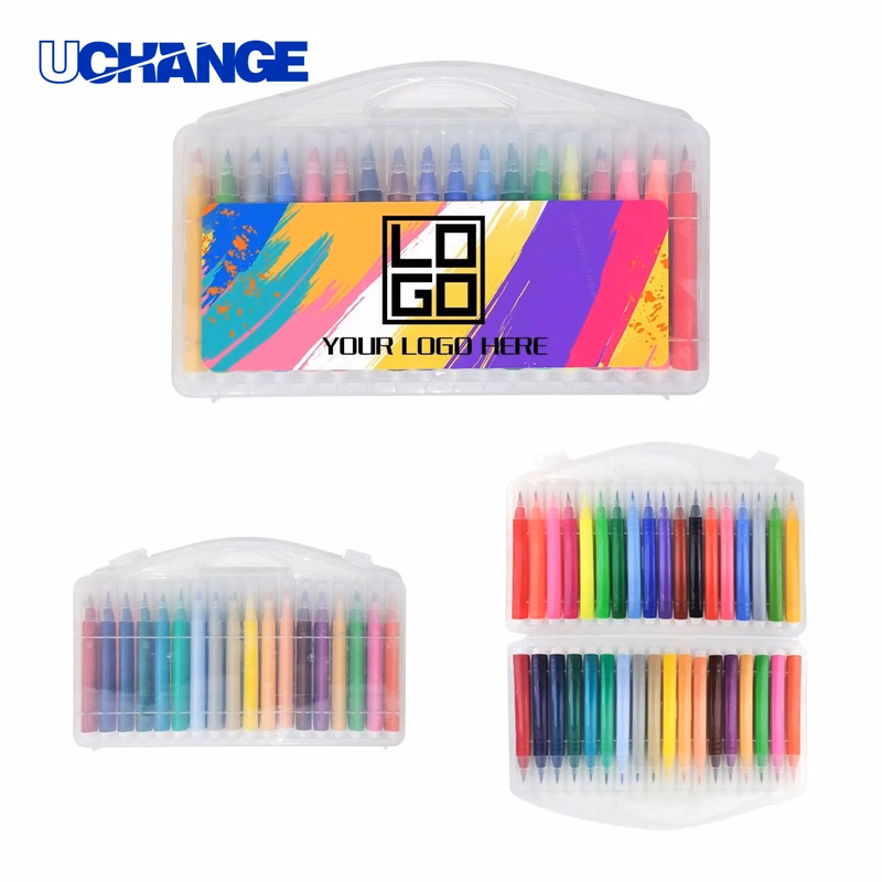 Watercolor Brush Marker Set 36 Piece