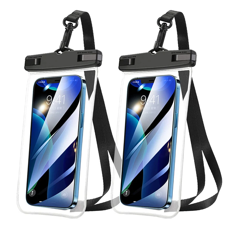 Outdoor Universal Waterproof Phone Pouch Dry Bag Pvc Mobile Phone Waterproof Bag For Travel Swimming 1