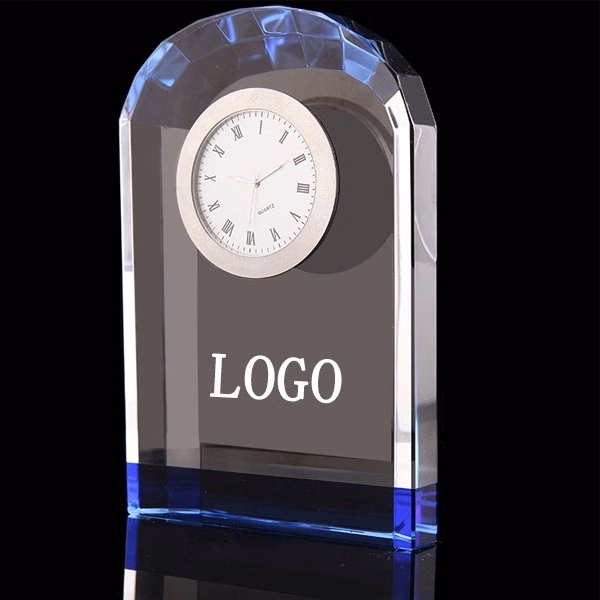 Blue Arch Crystal Clock Awards