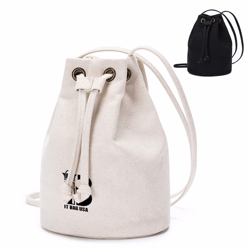 Cavas Anti Theft Zipper Bucket Cross-body Bag